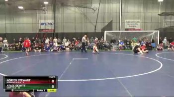 90 lbs Finals (8 Team) - Atlee Dewitt, Iowa Gold vs Adryck Stewart, Nebraska Black