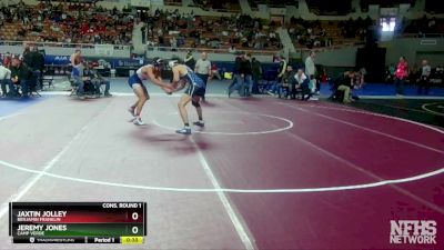 D4-150 lbs Cons. Round 1 - Jeremy Jones, Camp Verde vs Jaxtin Jolley, Benjamin Franklin