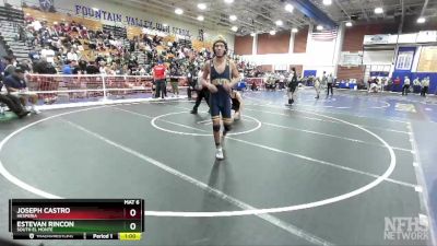 152 lbs Cons. Round 2 - Estevan Rincon, South El Monte vs Joseph Castro, Hesperia