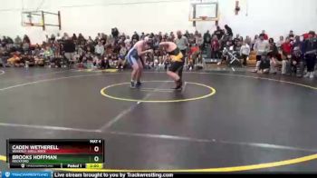 Round 2 - Caden Wetherell, Waverly-Shell Rock vs Brooks Hoffman, Rockford