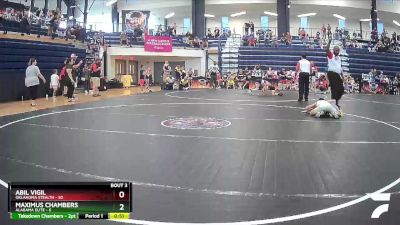 75 lbs Quarterfinals (8 Team) - Abil Vigil, Oklahoma Stealth vs Maximus Chambers, Alabama Elite