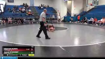 149 lbs Round 2 (4 Team) - Kristian Rumph, Wartburg vs Isaiah Schannep, Buena Vista