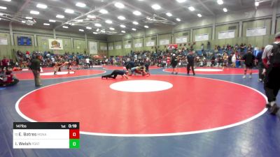 147 lbs Consi Of 8 #1 - Edgar Batres, Monache vs Izaya Welsh, Porterville