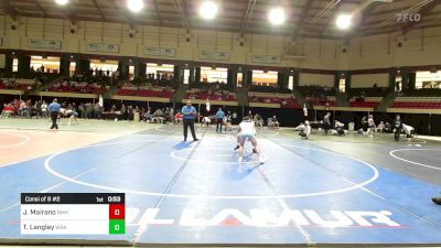 150 lbs Consi Of 8 #2 - John Mairano, Northfield Mt. Hermon vs T.j. Langley, Western Reserve Academy