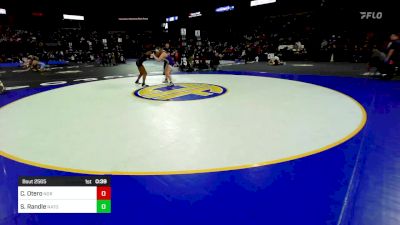 143 lbs Consi Of 16 #1 - Casey Otero, Norwalk vs Shyra Randle, Natomas