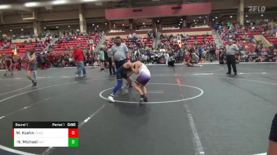 95 lbs Round 1 - Noah Michael, Hutchinson vs Maddox Koehn, Valley Center Wrestling Club