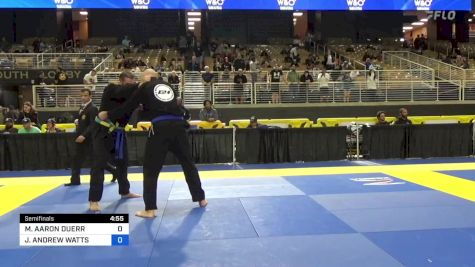 MATTHEW AARON DUERR vs JAYCEN ANDREW WATTS 2024 Pan Jiu Jitsu IBJJF Championship