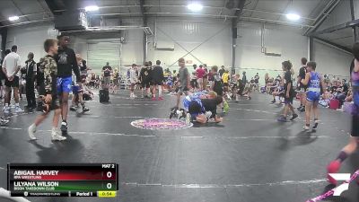 70 lbs Round 1 - Abigail Harvey, RPA Wrestling vs Lilyana Wilson, Bison Takedown Club