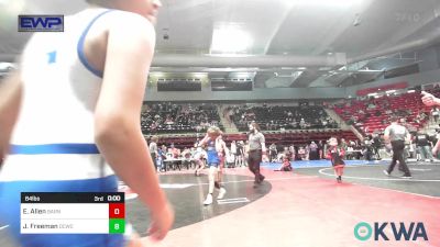 84 lbs Quarterfinal - Alexander Fee, Enid Youth Wrestling Club vs Mason Patel, Glenpool Warriors