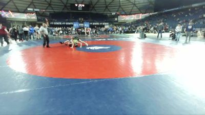 132 lbs Cons. Round 3 - Jace Mayer, Camas Wrestling Club vs Cael Orth, Royal Wrestling Club