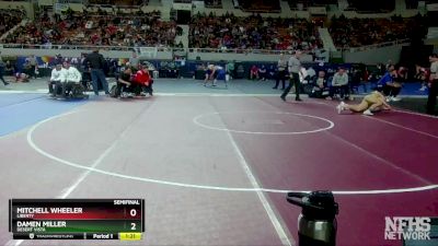 D1-144 lbs Semifinal - Mitchell Wheeler, Liberty vs Damen Miller, Desert Vista