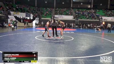 1A-4A 138 Champ. Round 2 - Miles Harris, Cherokee County vs Griffin Malone, New Hope HS