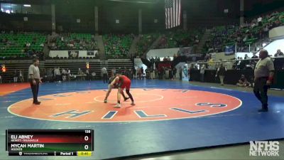 138 lbs Cons. Round 1 - Mycah Martin, Hoover vs Eli Abney, Hewitt-Trussville