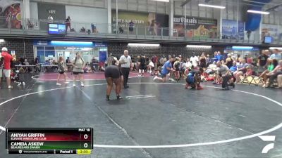 195+220 Round 1 - Aniyah Griffin, Elevate Wrestling Club vs Cameia Askew, Beauregard Swarm