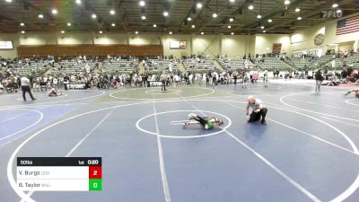 50 lbs 5th Place - Vincent Burgo, Legion vs Brody Taylor, Willits Grapplin Pack