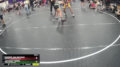 Round 1 - Cooper Van Beynum, Fort Mill Wrestling Club vs Anthony Tatro, Carolina Reapers