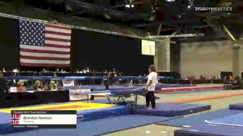 Brendon Newton - Double Mini Trampoline, Trevinos - 2021 USA Gymnastics Championships