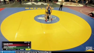 Quarterfinal - Caleb Davis, West Holt vs Zach Huenefeld, Nebraska Christian