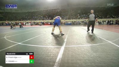 Round Of 64 - Brady Prestridge, Moore JH vs CHRISTIAN YOUNG, Blanchard High School