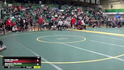 138 lbs Quarterfinal - Kade Mellon, WADSWORTH vs Brogan Fielding, Spire Academy