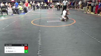 65 lbs Quarterfinal - Grayden Paris, Chestnut Ridge vs StevyJ Mytych, Saucon Valley