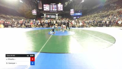 113 lbs Cons 64 #2 - John Sheehy, Illinois vs Dallas Canoyer, Iowa