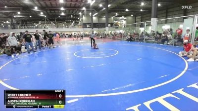 60 lbs Finals (2 Team) - Whitt Cromer, JEFFERSON WRESTLING CLUB vs Austin Kerrigan, PIT BULL WRESTLING ACADEMY