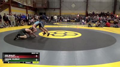 165 lbs Champ. Round 2 - Merrik Murray, Staley vs Joe Sealey, Wyoming Seminary (PA)