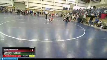 87 lbs Round 3 (4 Team) - Jeramiah Musbach, Wyoming vs Xavier Pacheco, Stout