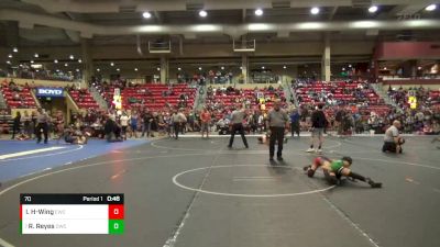 70 lbs Champ. Round 2 - Rudy Reyes, Derby Wrestling Club vs Ivan Herron-Wing, Emporia Wrestling Club