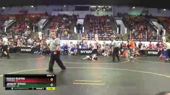 72 lbs Round 3 (4 Team) - Isaiah Ruffin, Ypsilanti vs Jeremy Wines, Tecumseh