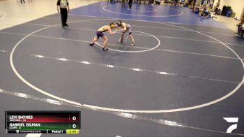 80 lbs Quarterfinals (8 Team) - Gabriel Gilman, LCWM vs Levi Baynes, Waconia