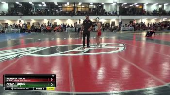 116 lbs Round 5 (10 Team) - Jaslynn Gallegos, North Central College vs Nohea Moniz, Sacred Heart