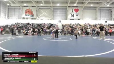 59 lbs Quarterfinal - Shaikh Esa Ahmed, HF-L Wrestling vs Ryder Jantzen, Long Beach Gladiators Wrestling