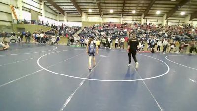 79-86 lbs Cons. Semi - Presley Call, Bear River Wrestling Club vs Saige Trinnaman, Fremont Wrestling Club