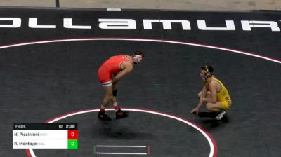 125 lbs Final - Nick Piccininni, Oklahoma St vs Rico Montoya, Northern Colorado