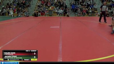 150 lbs Round 1 - Kaleb Zahn, X-Factor Elite vs Jayden Stave, Victory School Of Wrestling