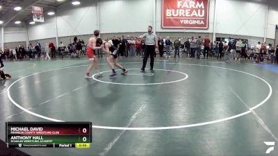 106 lbs Cons. Round 1 - Anthony Hall, Scanlan Wrestling Academy vs Michael David, Franklin County Wrestling Club