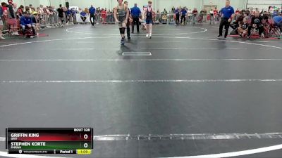 120 lbs Cons. Round 4 - Stephen Korte, PMRWA vs Griffin King, Grit