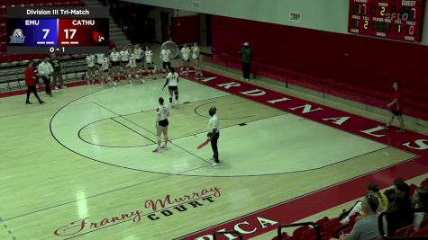 Replay: Catholic WVB Tri-Match #1 | Sep 16 @ 12 PM