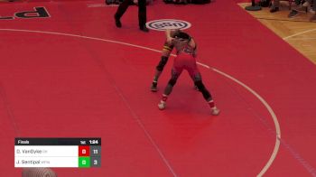 139 lbs Final - Dy'Vaire VanDyke, OH vs Joey Sentipal, WPIAL