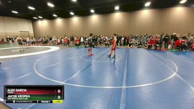 123-123 lbs Round 2 - Alex Garcia, Texas vs Jacob Kropka, 505 Wrestling Club