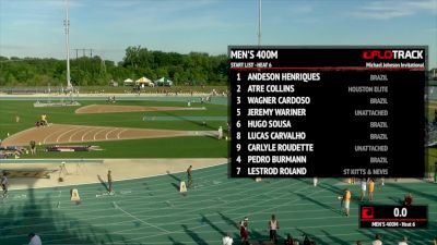 Men's 400m, Heat 6