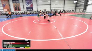 130 lbs Rd# 2 10:30am Friday - Malachi Puckett, Minion Black vs Brody Cash, VA Team Predator