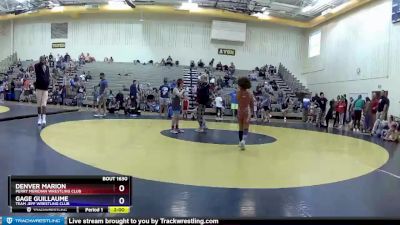 85 lbs Semifinal - Denver Marion, Perry Meridian Wrestling Club vs Gage Guillaume, Team Jeff Wrestling Club