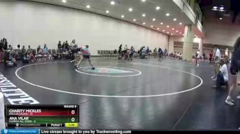 120 lbs Round 8 (10 Team) - Charity Mickles, Peg Leg Legion vs Ana Vilar, Florida All-Stars