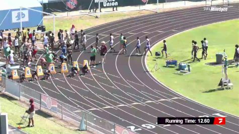 Youth Girls' 100m, Prelims 12 - Age 13