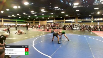 144 lbs Round Of 128 - Michael Desales, 5th Sun WC vs Kaihikapukalaimoku Cobb-Adams, Grapplers HI