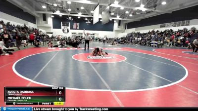 145 lbs Champ. Round 3 - Michael Folch, Calvary Chapel Sa vs Avesta Dadrass, Trabuco Hills