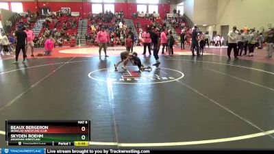 60 lbs Quarterfinal - Skyden Roehm, Assassins Wrestling vs Beaux Bergeron, Ironclad Wrestling Club